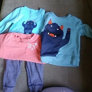 4 piece monster set